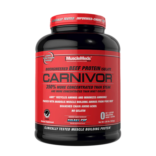 CARNIVOR BEEF PROTEIN | 4lbs | MUSCLEMEDS  1 review