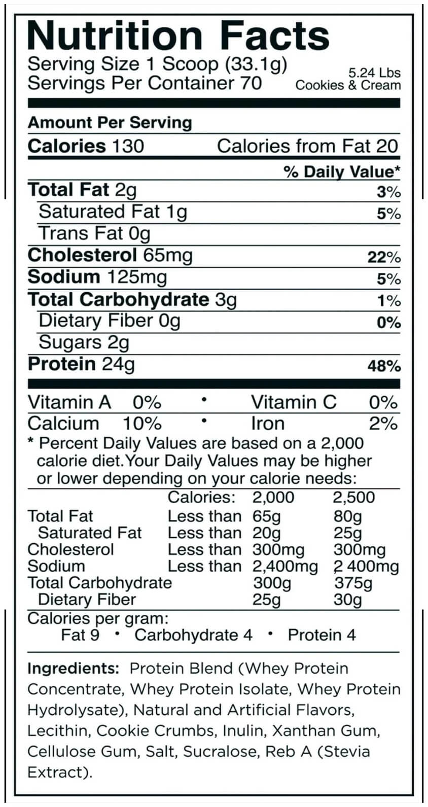 Rule 1 R1 Whey Blend 5Lbs