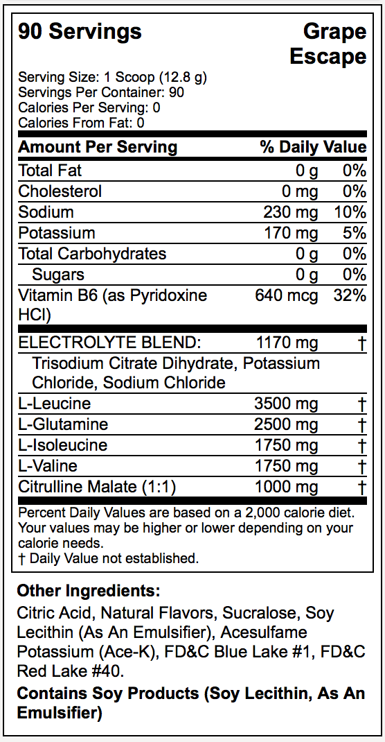 Xtend BCAA 90 Servings